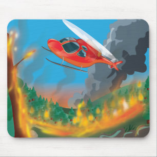 Mousepad Salvamento do Helicóptero