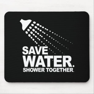 Mousepad SALVAR A ÁGUA. CHÁ JUNTO. T-shirt