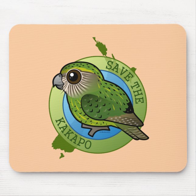 Mousepad Salvar o Kakapo (Frente)