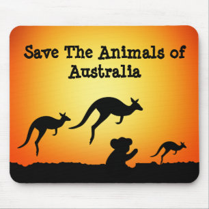 Mousepad Salvar os animais da Austrália
