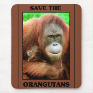 Mousepad Salvar os orangotango