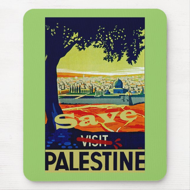 Mousepad Salvar Palestina (Frente)
