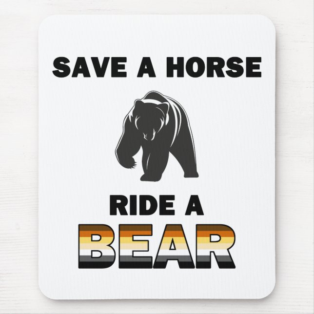 Mousepad Salvar um cavalo (Frente)