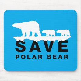 Mousepad Salvar Urso Polar