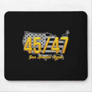 Mousepad Salve a América novamente Trump 2024 Patriótico Am