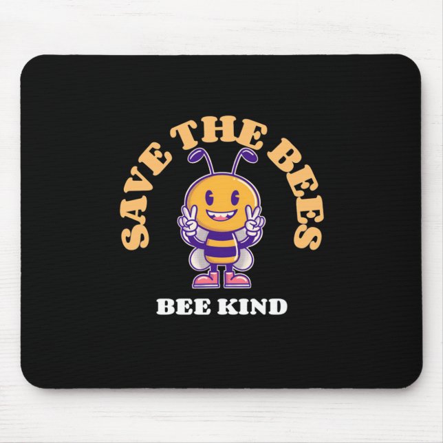 Mousepad Salve As Abelhas. (Frente)