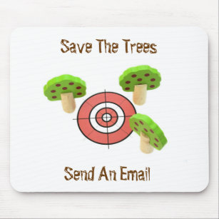 Mousepad Salve As Árvores, Envie Um Email