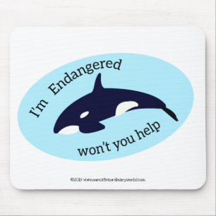 Mousepad Salve as Baleias