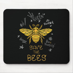 Mousepad Salve O Apiário Da Camisa De Grafite Das Abelhas