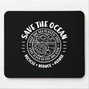 Mousepad Salve O Oceano, Proteção Ambiental, Scuba Di