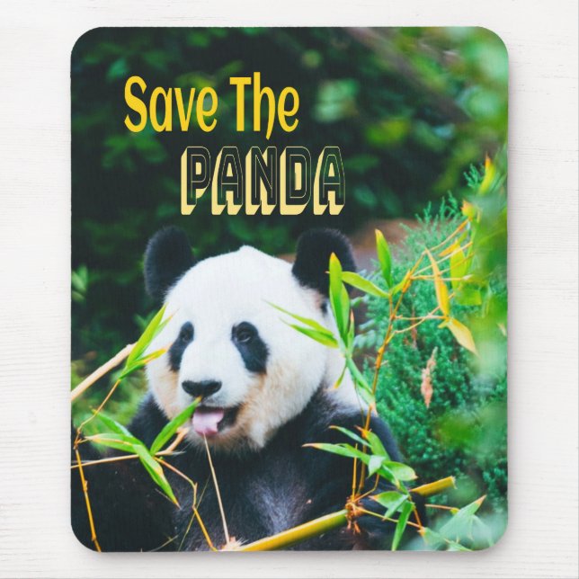 Mousepad Salve O Panda (Frente)