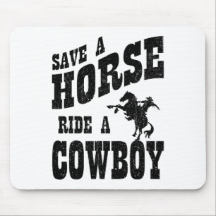 Mousepad Salve Um Cavalo De Um Vaqueiro - Cópia