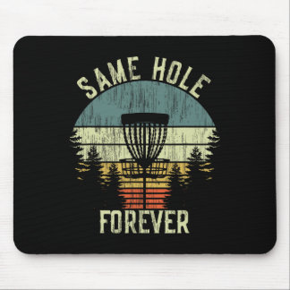 Mousepad Same Hole Forever Divertido Disco Golfe Despedida 