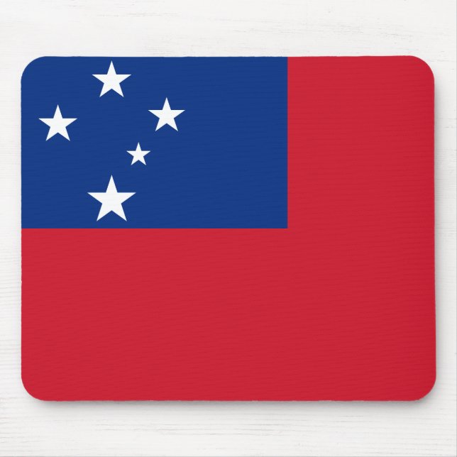 Mousepad Samoa Flag (Frente)