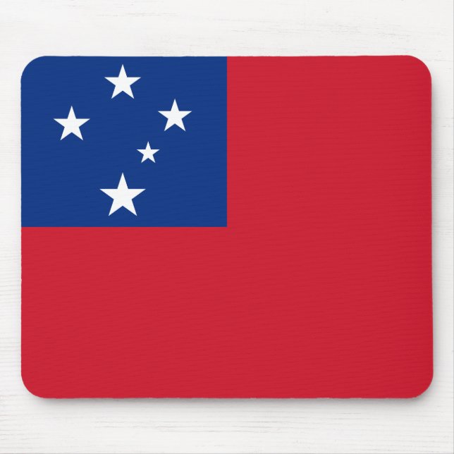Mousepad Samoa Flag (Frente)