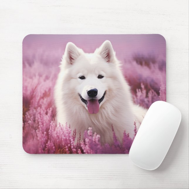 Mousepad Samoyed e Heather (Com mouse)