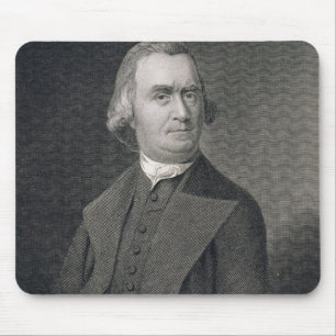 Mousepad Samuel Adams, gravado por G.F. Tempestade