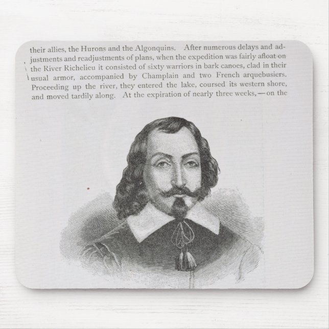 Mousepad Samuel de Champlain (Frente)