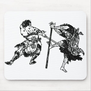 Mousepad Samurai 1 do manga de Hokusai
