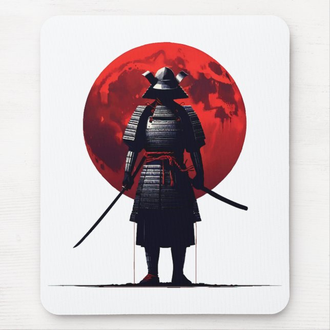 Mousepad Samurai japonês (Frente)