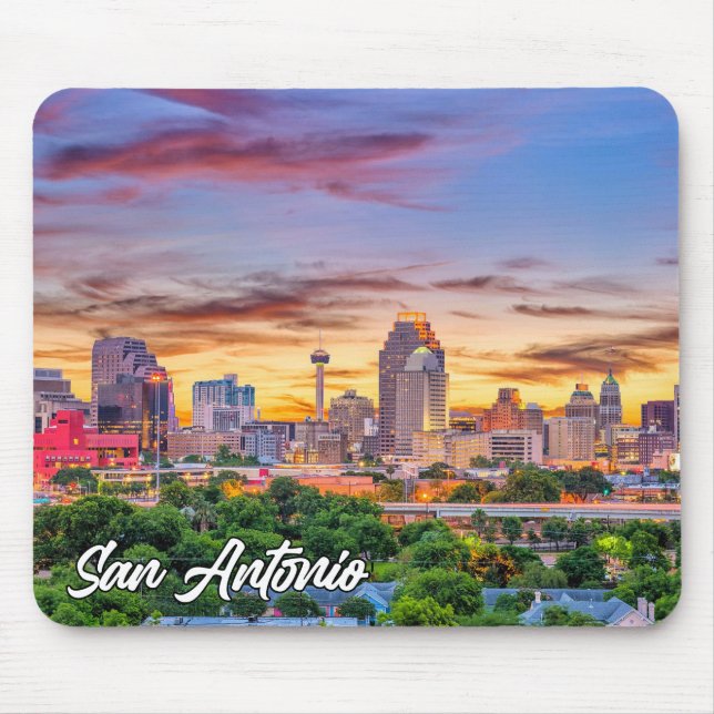 Mousepad San Antonio, Texas, Estados Unidos (Frente)