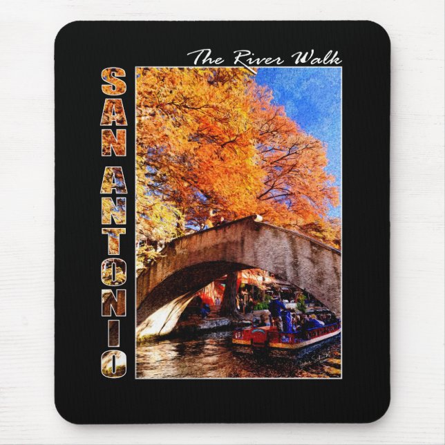 Mousepad San Antonio, Texas: Ponte River Walk (Frente)