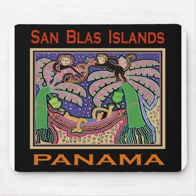 Mousepad San Blas Islands Panama Mola (Frente)
