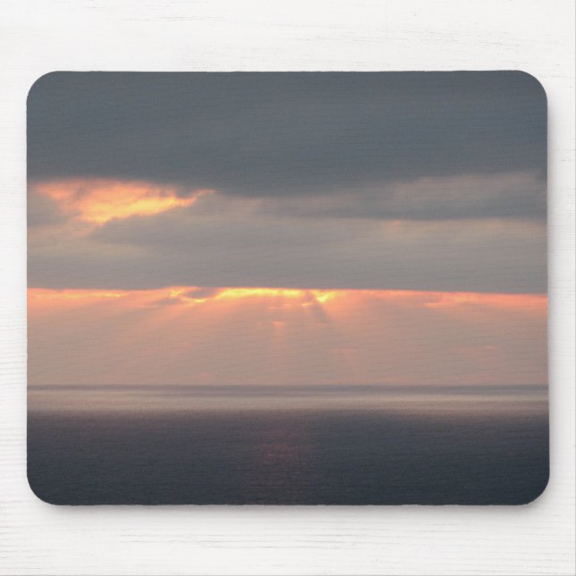 Mousepad San Diego Beach Sunset (Frente)