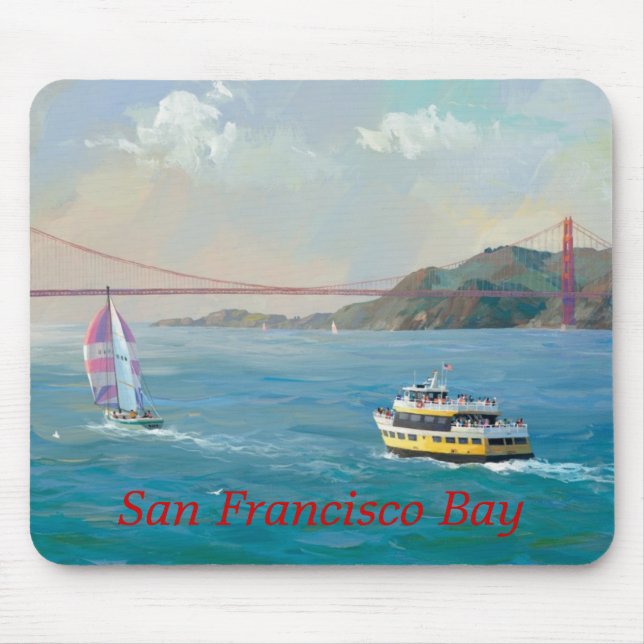 Mousepad San Francisco Bay, Alexander Chen (Frente)