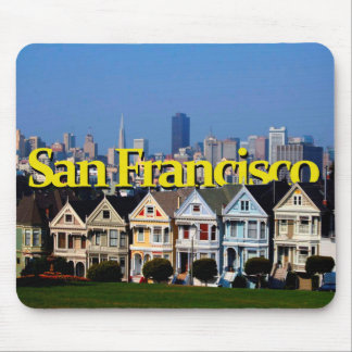 Mousepad San Francisco ensolarado com o San Francisco no