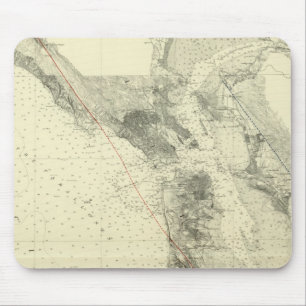Mousepad San Francisco mostra San Andreas Rift