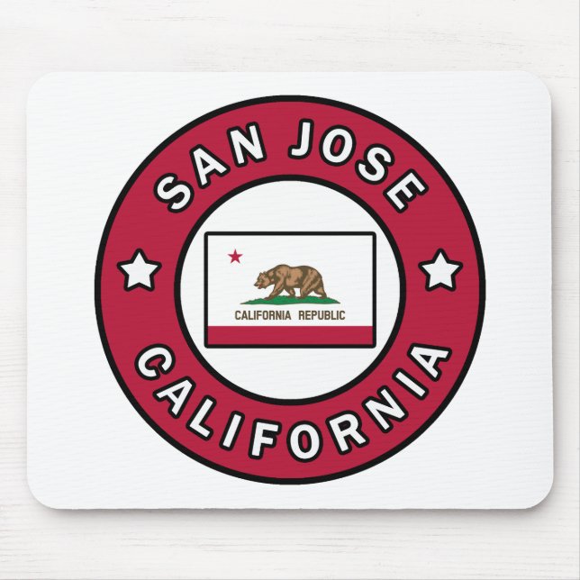 Mousepad San Jose California (Frente)