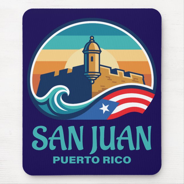 Mousepad San Juan Puerto Rico (Frente)