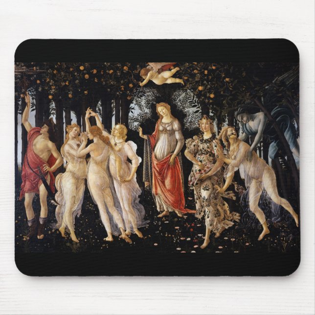 Mousepad Sandro Botticelli - La Primavera (Frente)
