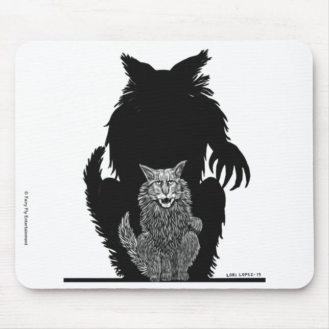 Mousepad Sangue Na Lua| Grimalkin (Frente)