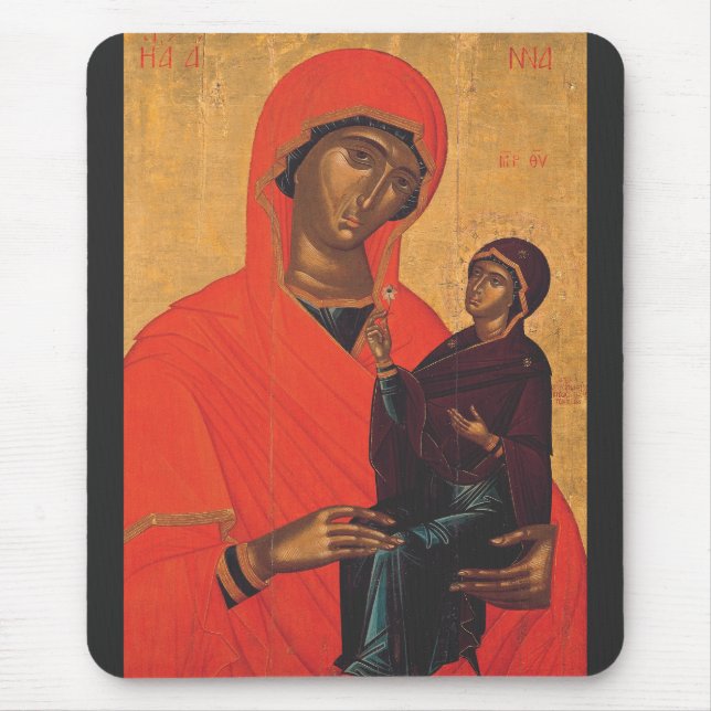 Mousepad Santa Ana com a Virgem Maria (Frente)