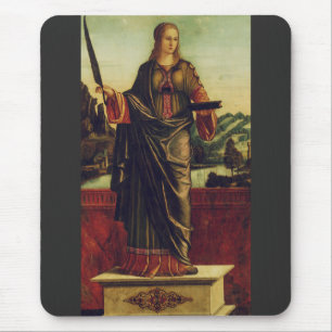 Mousepad Santa Anastácia de Roma Arte Premium