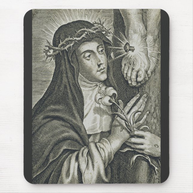 Mousepad Santa Catarina de Siena (Frente)