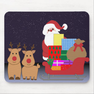 MOUSEPAD SANTA CLAUS CHRISTMAS