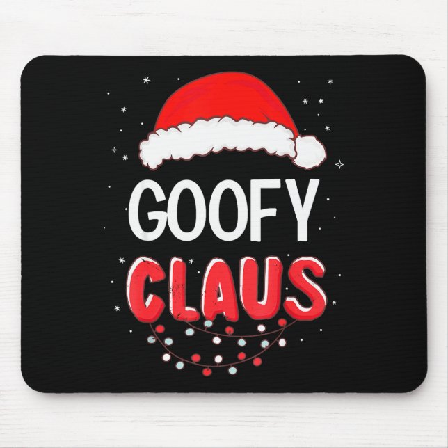 Mousepad Santa Claus Christmas Matching Costume  (Frente)