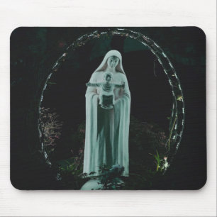 Mousepad Santa Mãe Maria e Bebê Jesus Cristão