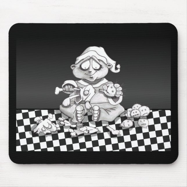 Mousepad Santa torceram o ajudante (Frente)