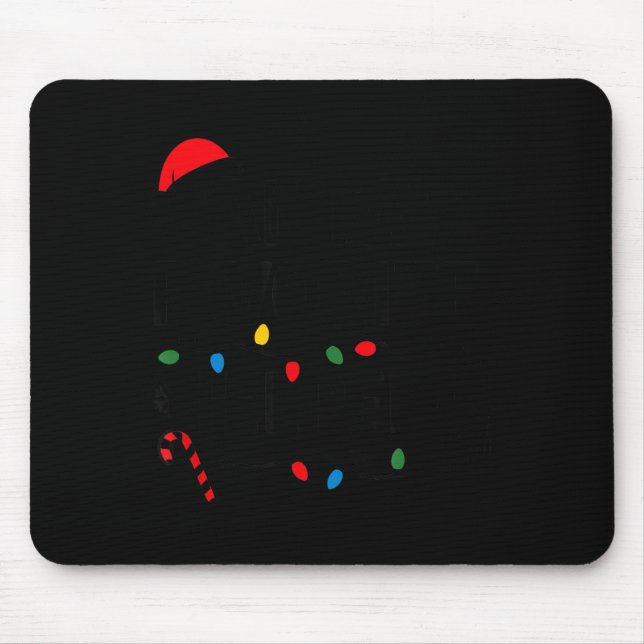 Mousepad Santa's Favorite Helper Funny Christmas  (Frente)