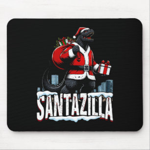 Mousepad Santazilla Kaiju Papai noel Monstro Japonês de Nat