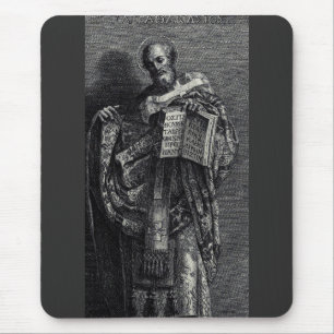 Mousepad Santo Athanasius de Alexandria Pope e Patriarca