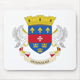 Mousepad Santo Barthélemy Flag