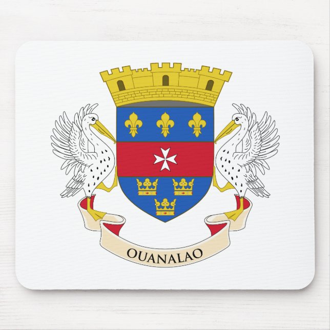 Mousepad Santo Barthélemy Flag (Frente)