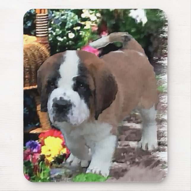 Mousepad Santo Bernard Art Gifts (Frente)