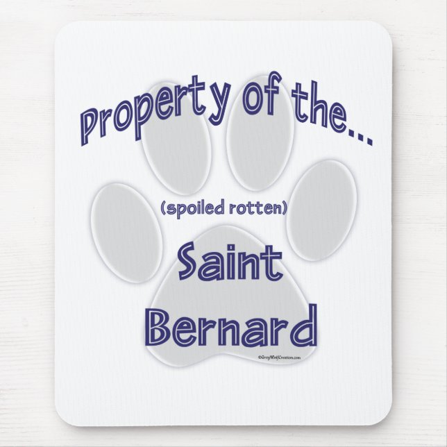 Mousepad Santo Bernard Property (Frente)