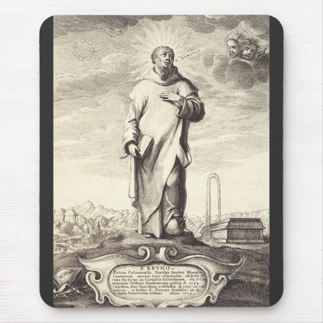 Mousepad Santo Bruno de Colônia (Frente)